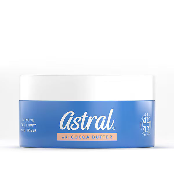 Astral Intensive Moisturiser with Cocoa Butter 200ml - British product