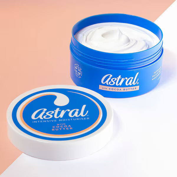Astral Intensive Moisturiser with Cocoa Butter 200ml - British product