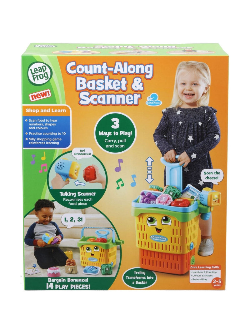 Jouet LeapFrog Panier et scanner Multi Count Along, importé du Royaume-Uni