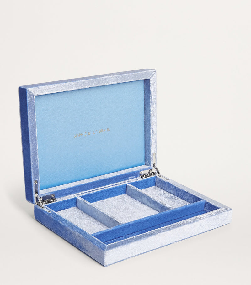 Sophie Bille Brahe velvet Trésor jewellery box (British brand)