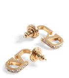 Valentino Garavani small VLogo signature hoop earrings, imported from the UK