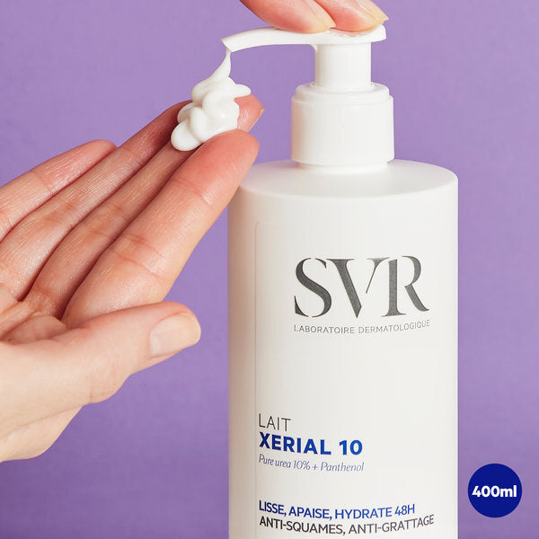 SVR XERIAL 10 Ultra-Rich 48hr Urea Body Moisturiser 400ml