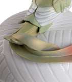 Lladró porcelain quetzal box, UK version