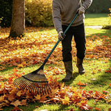 McGregor garden lawn rake with steel tines, UK version