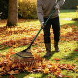 McGregor garden lawn rake with steel tines, UK version