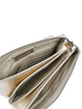 Jones Bootmaker Gold Warsaw leather zip up shoulder bag (British brand)