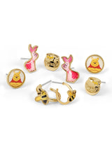Next Peers Hardy Disney Winnie The Pooh 4Pcs Earrings Set- Buy online at McGrocer