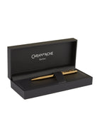 Caran d'Ache ballpoint pen with chevron design - British product