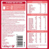 SlimFast Shake Pulver Schoko Erdbeer 1,825kg - Britisches Produkt