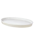 Artisan Street white large oval platter - British product