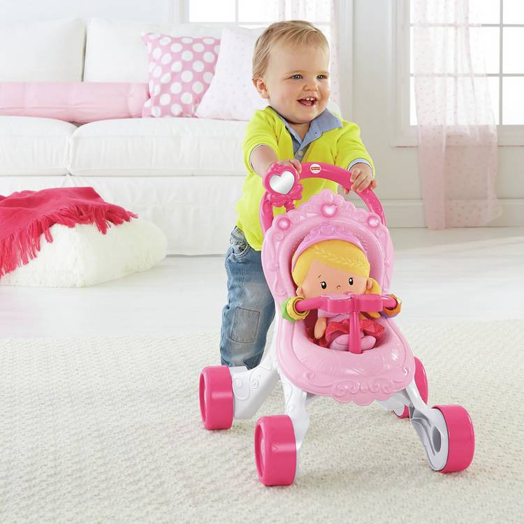 Fisher Price Princess Musical Stroller, UK version