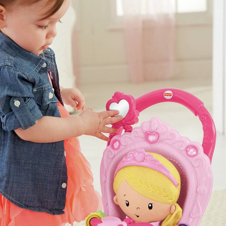 Fisher Price Princess Musical Stroller, UK version