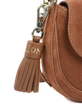 Jones Bootmaker brown winola premium leather crossbody bag 18cm (British brand)