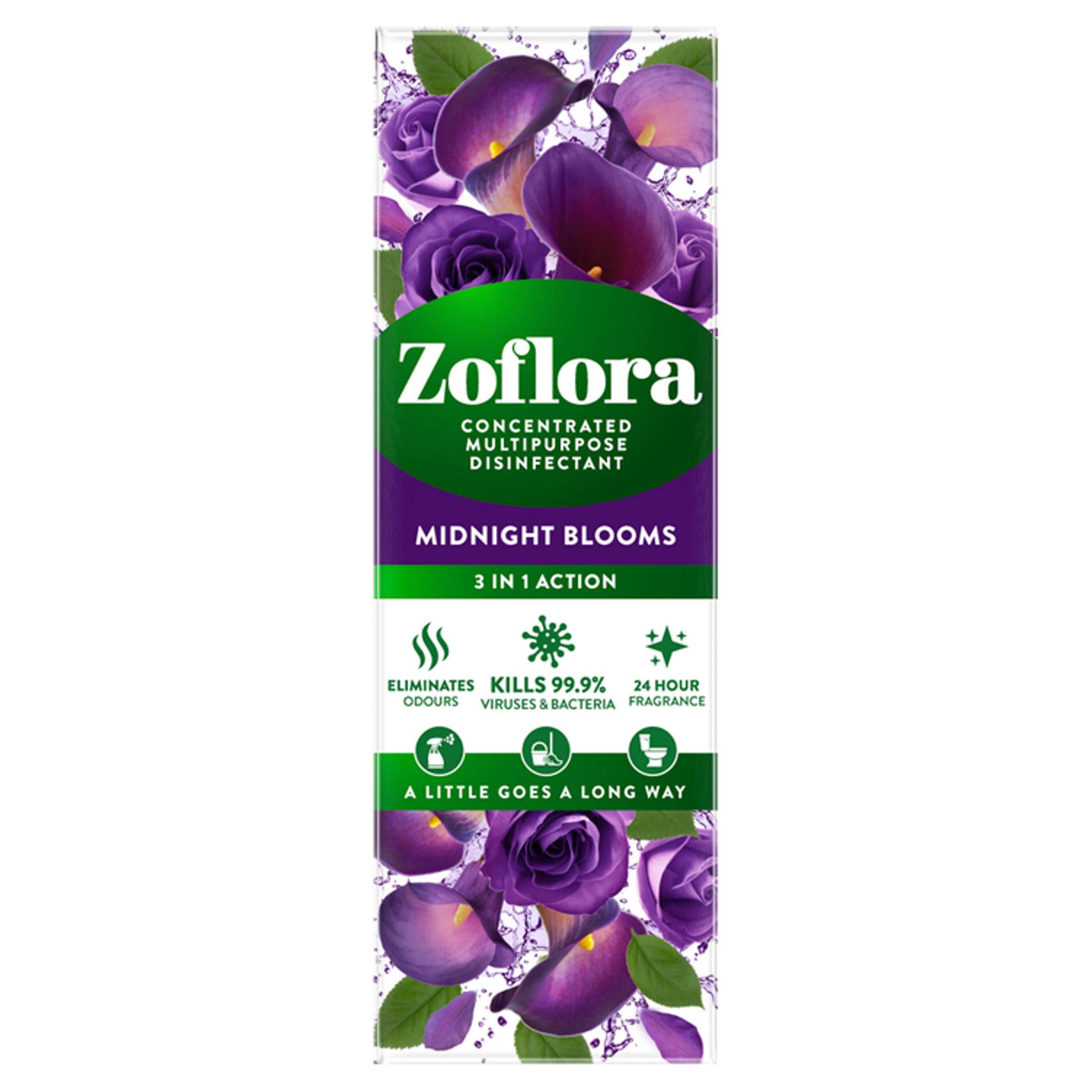Zoflora Concentrated Multipurpose Disinfectant Midnight Blooms 250ml GOODS Sainsburys