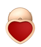 Chopard rose gold carnelian single earring (British brand)