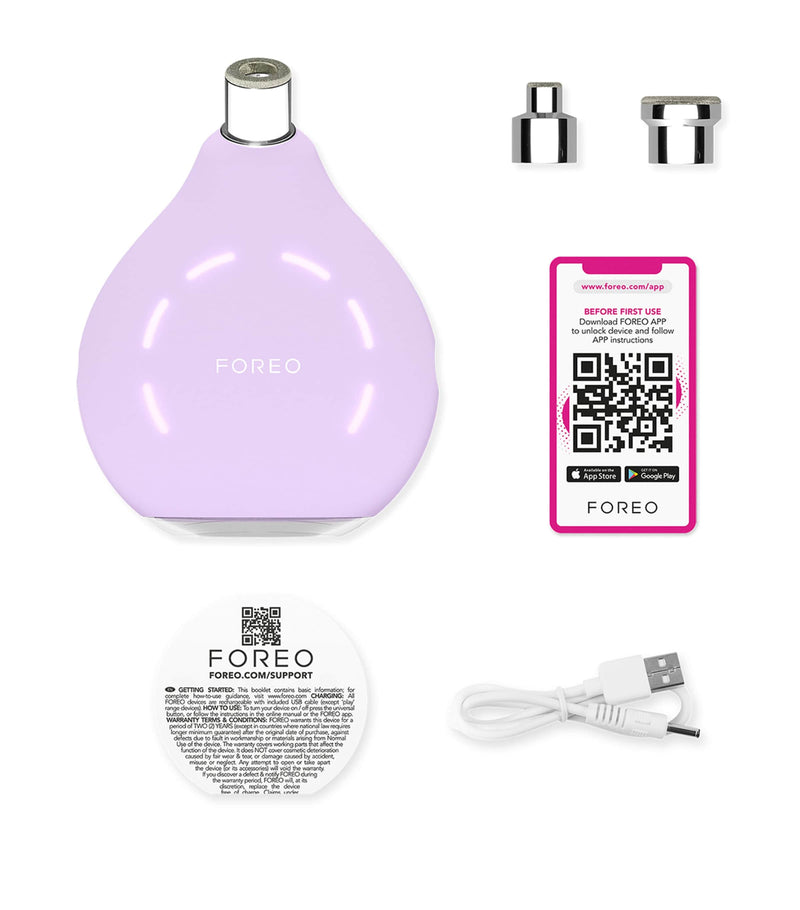 Foreo Kiwi Derma microdermabrasion and pore vacuum device, imported from the UK
