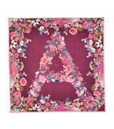 Harrods Aspinal of London Silk Floral Scarf- Buy online at McGrocer