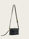 AllSaints black Ares Micro crossbody bag, imported from the UK