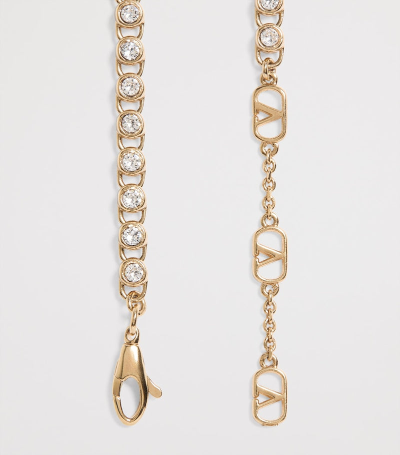 Valentino Garavani Poétique des Gouttes pendant necklace (British brand)