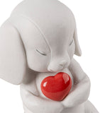 Lladró Buddy-Caring Puppy figurine porcelain 13cm (British brand)