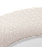 Christofle Malmaison Platinum Impériale porcelain underplate 31cm - British product