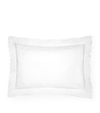 Pratesi Oxford pillowcase with braid motif 50cm x 75cm, imported from the UK