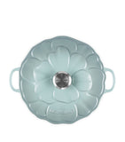 Le Creuset cast iron petal shallow casserole dish 26cm, UK version