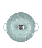 Le Creuset cast iron petal shallow casserole dish 26cm, UK version