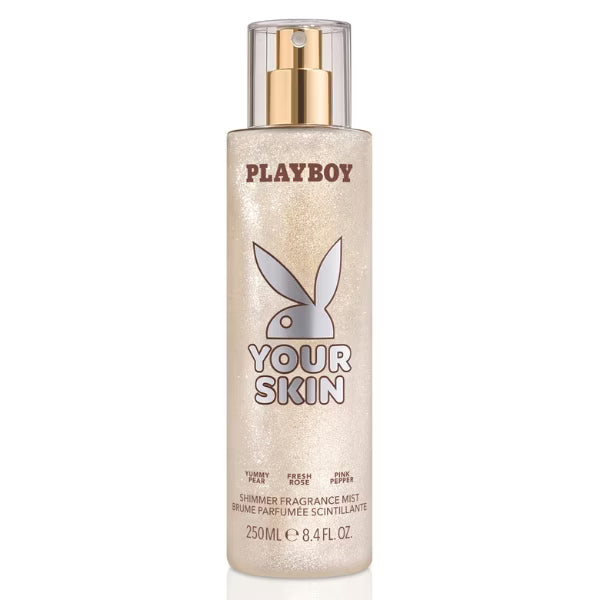 Playboy Shimmer Fragrance Mist pear rose 250ml, imported from the UK