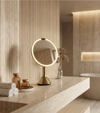 Simplehuman round sensor touch mirror 5x magnification (British brand)