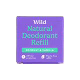 Holland & Barrett WILD Coconut & Vanilla Natural Deodorant Refill 40g- Buy online at McGrocer
