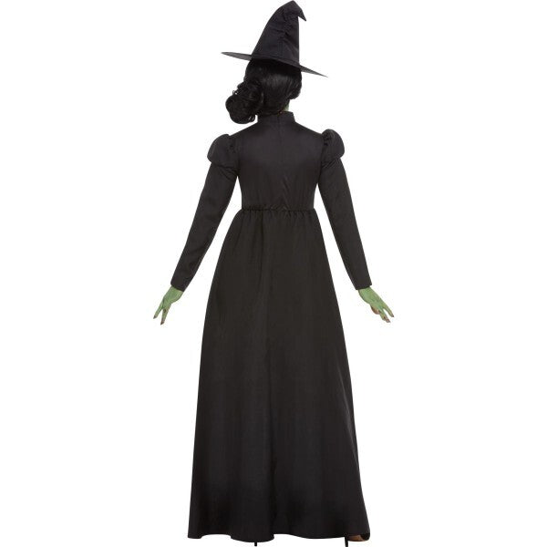 Smiffys wicked witch costume black dress and hat - British product