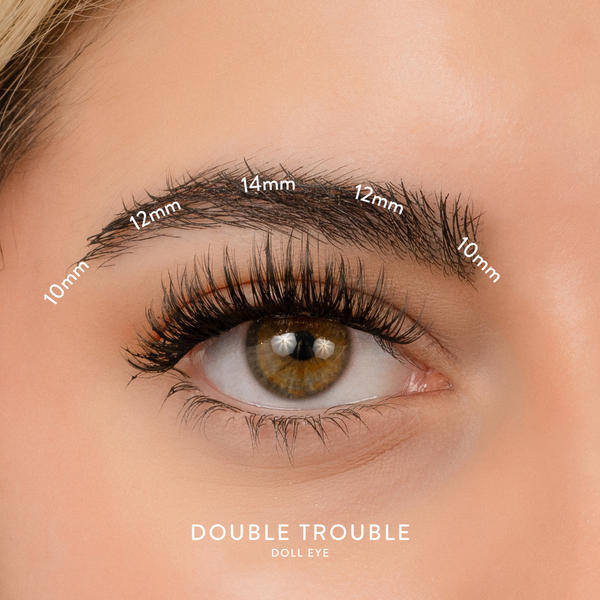House of Amor false eyelashes D Curl Extra Long, UK version