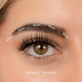 House of Amor false eyelashes D Curl Extra Long, UK version