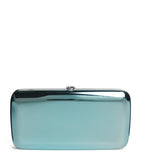 Jeffrey Levinson Finley clutch bag mirrored finish (British brand)