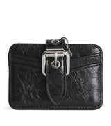 Harrods Maje Cracked Leather Miss M Card Holder 7cm x 10cm- Buy online at McGrocer