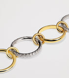 Spinelli Kilcollin mixed gold diamond ring size 6.5 - British product