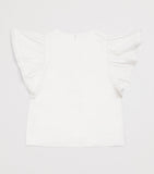 Tartine et Chocolat Cotton Lace-Trim Children's Blouse 2-12 Years (British brand)