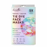 Superdrug Danielle Creations Tie Dye Hyaluronic Acid Sheet Masks 5 Pack Gift Set- Buy online at McGrocer
