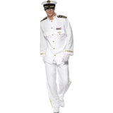 Smiffys deluxe captain costume with jacket trousers cap gloves - British product