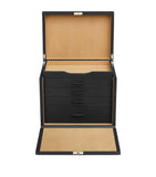 Smythson Panama Leather Jewellery Box (British brand)