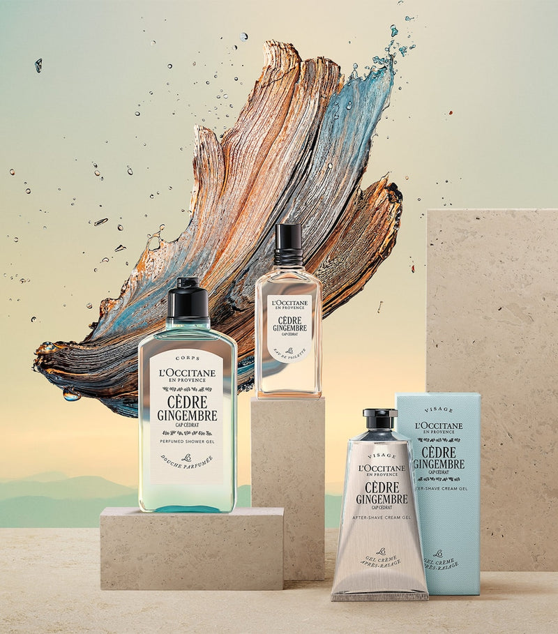 L'Occitane Cèdre Gingembre shower gel 250ml, UK version