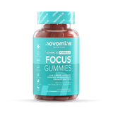 Holland & Barrett Novomins Focus Strawberry Flavour Food Supplement 60 Gummies- Buy online at McGrocer