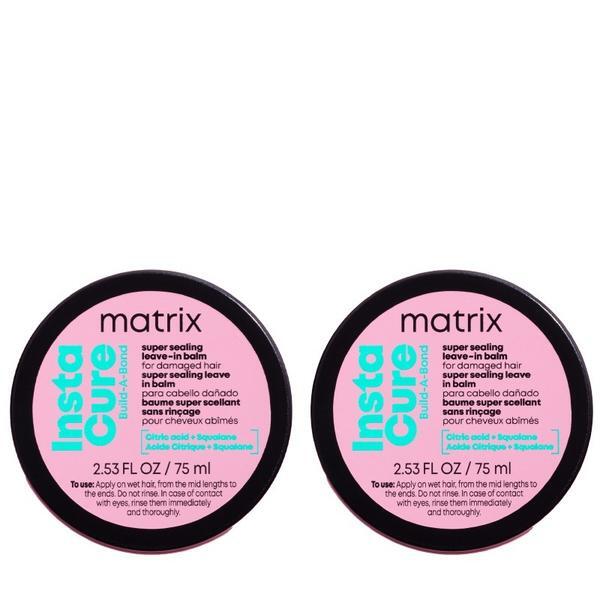 Matrix Instacure Build-A-Bond leave-in balm duo (British brand)