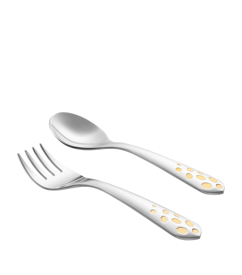 Cartier Baby Panthère cutlery set - British product