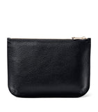 Aspinal of London large leather Ella pouch, imported from the UK