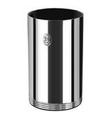 Harrods El Casco Chrome Pencil Pot Desk Tidy- Buy online at McGrocer