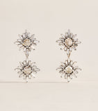 Suzanne Kalan white gold diamond doublet earrings, UK version