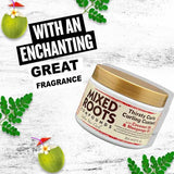 Mixed Roots Curling Custard Coconut Oil 355ml, imported from the UK