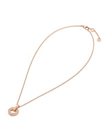 Harrods Bvlgari Rose Gold and Diamond BVLGARI BVLGARI Necklace- Buy online at McGrocer